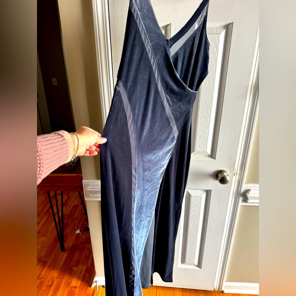 Gorgeous slate blue dress by Free People NWT